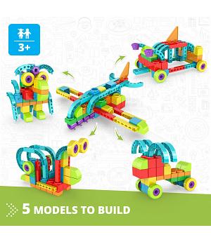 KITS QBOIDZ "avión" convertible 5 modelos engino - KE593041 QB41